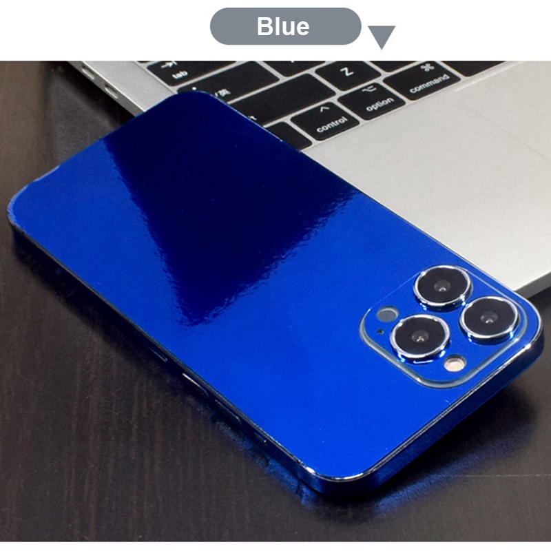 Miếng Dán Bảo Vệ Mặt Sau Điện Thoại Bằng pvc Mạ Bóng Cho iphone 14 13 pro max