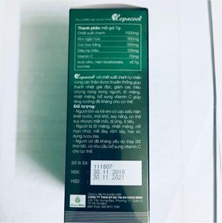 Nứơc mát Hepacool (giải độc - mát gan)