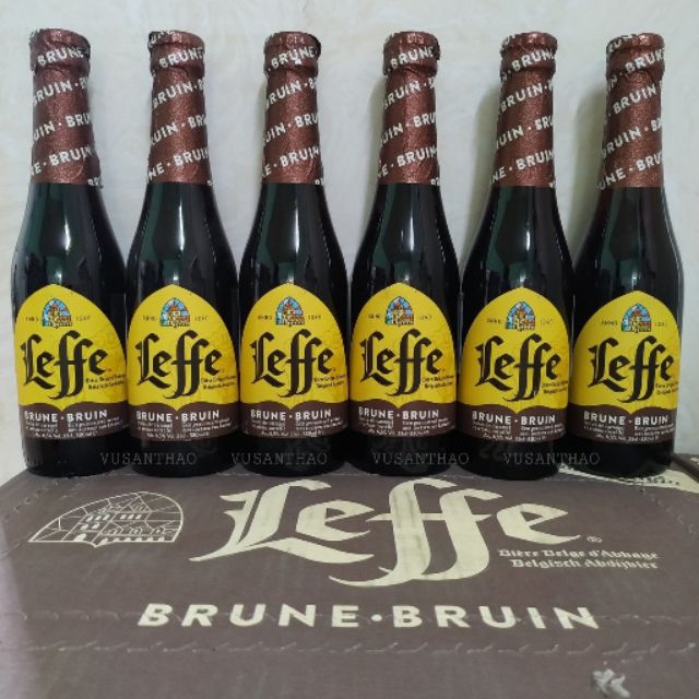 BIA LEFFE NÂU - 6 CHAI 330ML