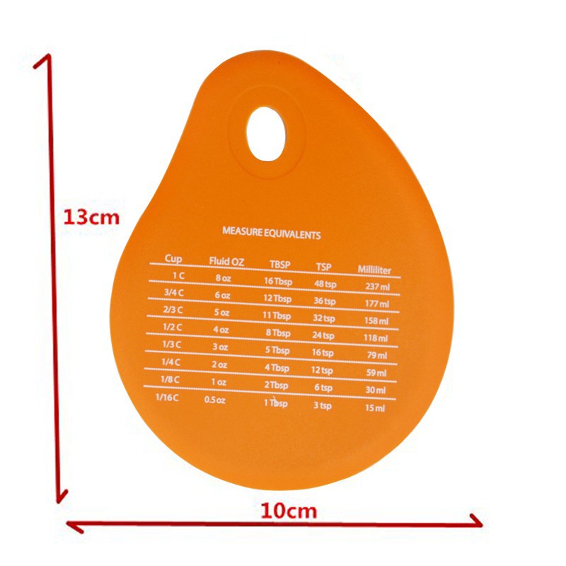 Tấm Làm Sạch Kem Walfos Bằng Silicon Có Đơn Bị Đo Lường 5 Màu Lựa Chọn Cho Tô Chén 10X13Cm