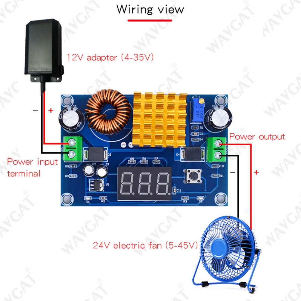 Mô Đun Tăng Áp 5A XH-M411 DC 4V-35V Sang DC 5V-45V