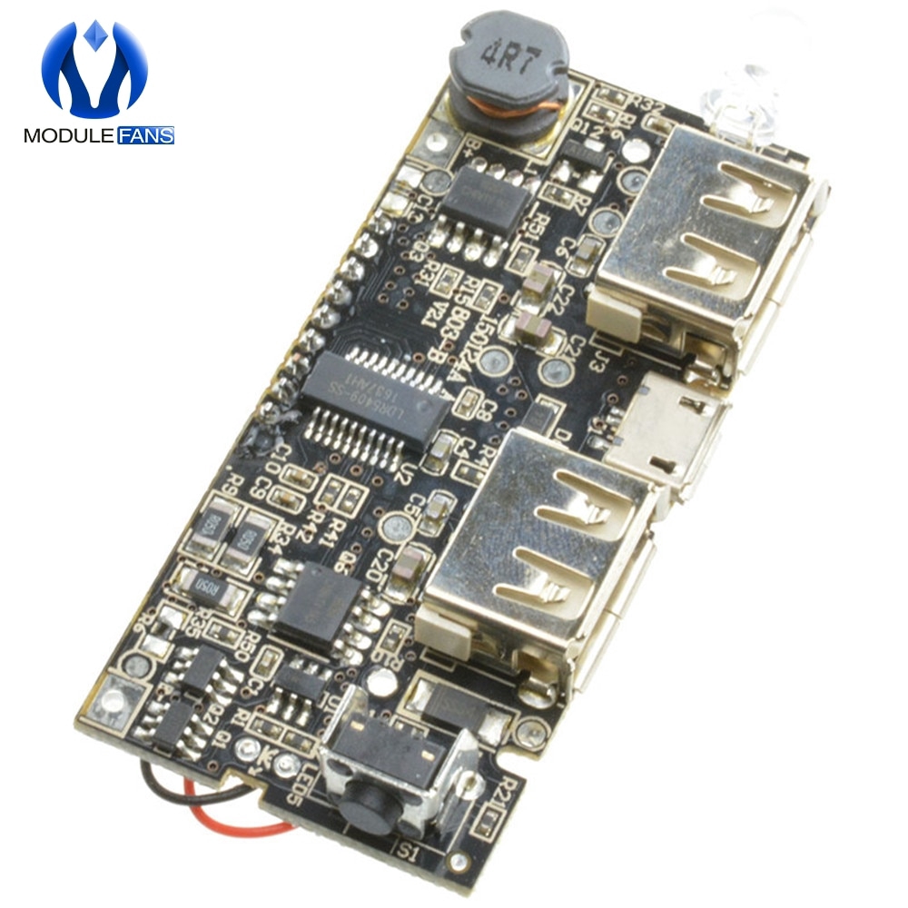 Bảng Mạch Điều Chỉnh Điện Áp Năng Lượng Mặt Trời thiết kế 2 Cổng USB 5v 1a 2.1a Cho Máy Tính | BigBuy360 - bigbuy360.vn