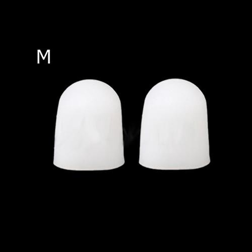 1 Cặp Nút Bịt Ngón Chân Giảm Đau Bằng Silicon Mềm Tiện Dụng