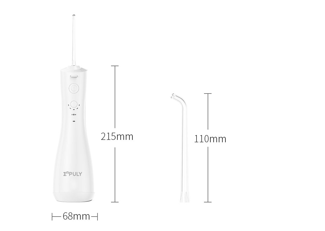 Tăm nước Xiaomi ENPULY mini cầm tay làm sạch răng chống thấm nước tiện lợi 250mL tăm nước vệ sinh miệng