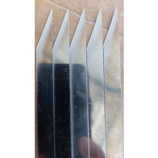 Dao Xẽ Tôm - Sét 5 Cây. Chất Liệu Inox 304 Cao Cấp Không Rỉ Sét. 5 Cây Dao Xẽ LưngTôm + Rút Tim Tôm