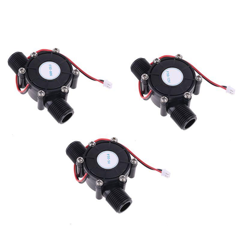 Máy phát điện dòng chảy thủy điện chuyển đổi nguồn điện DC 5V/ 12V/ 80V 10W mini tiện lợi
