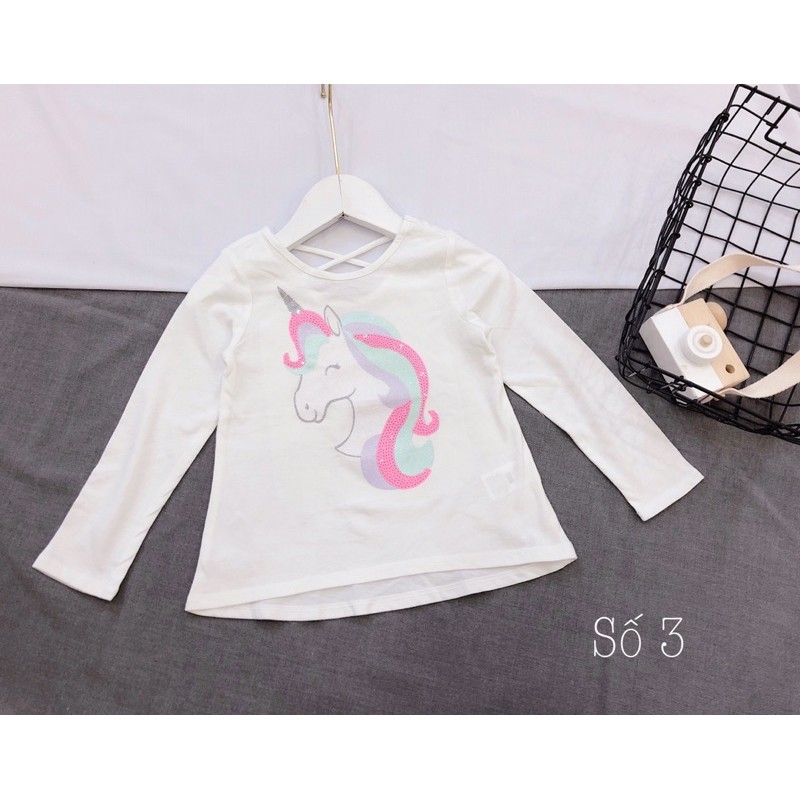 Áo Phông cotton Place bé gái xuất xịn