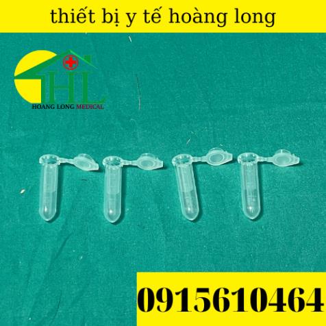 [ Combo 100 ] Ống Lưu Huyết Thanh - Ống Đựng Huyết Thanh - Ống Ly Tâm EPPENDORF 2ml nắp bật