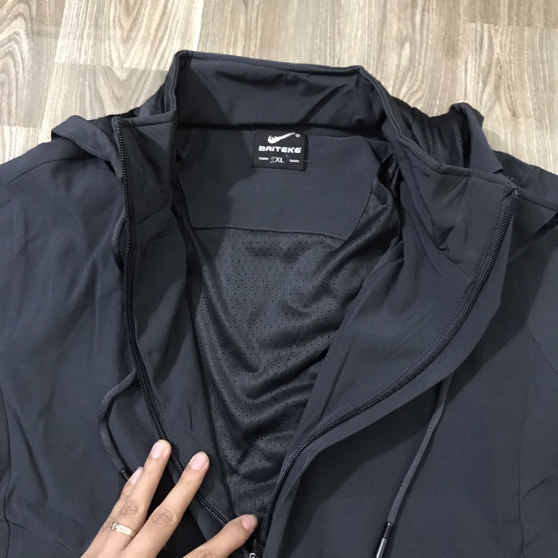 Áo khoác gió nam trung niên k nhăn nhàu  (ảnh thật)