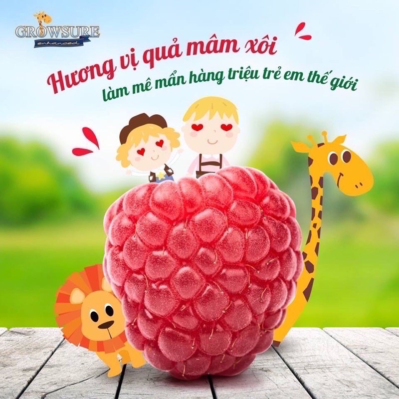 Siro Ăn Ngon Tăng Sức Đề Kháng GROWSURE ENHANCED hộp 30 gói