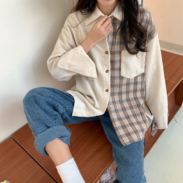 Áo khoác SUXI kiểu dáng retro thời trang phong cách Hàn Quốc mới dành cho nữ