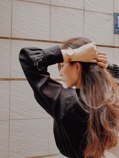 ÁO SƠ MI LỤA DỆT KIM 90S