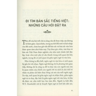 Đi Tìm Bản Sắc Tiếng Việt