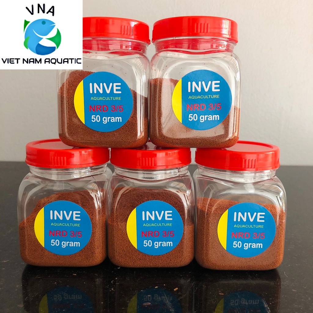 Cám thái Inve 3/5 - Thức Ăn Cho Cá Cảnh,cá bảy màu,betta (50g)