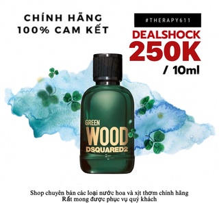 [𝗦𝗔𝗟𝗘]..::✨Nước Hoa Nam DSQUARED² Green Wood Pour Homme✨::..