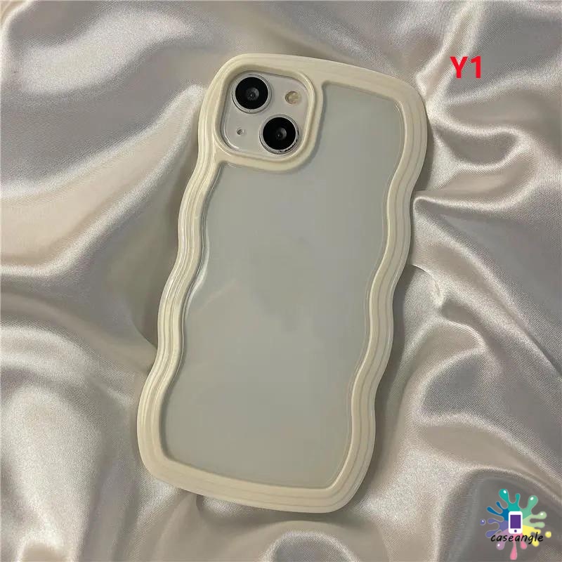 Ốp Điện Thoại Mềm Trong Suốt Viền Lượn Sóng Cho IPhone 7Plus 11 XR 6 6S 7 8 Plus 12 13 Pro Max 8Plus X XS Max 11Pro Max 14 Pro Max