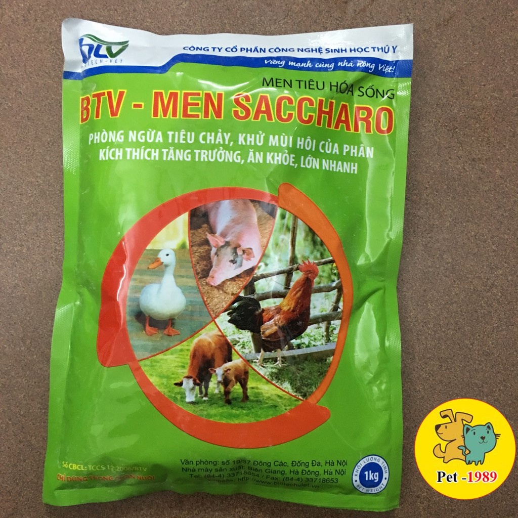 BTV MEN SACCHARO Men tiêu hóa sống shopviet