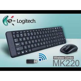 Bộ bàn phím chuột Logitech MK220