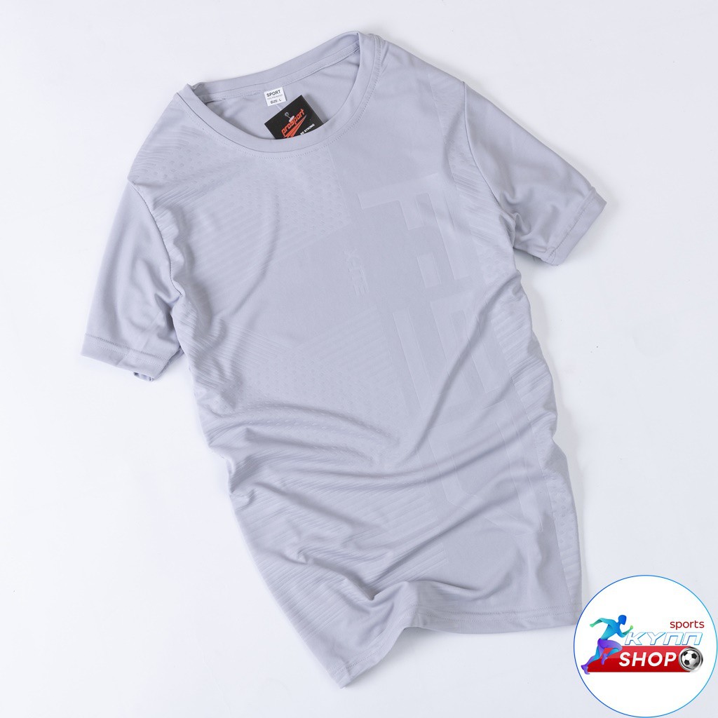 Áo thun thể thao nam nam ép vân cá tính, 4 size phom 40-80kg kynn shop | BigBuy360 - bigbuy360.vn