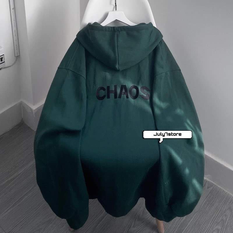 Áo khoác CHAOS nỉ cotton TC12