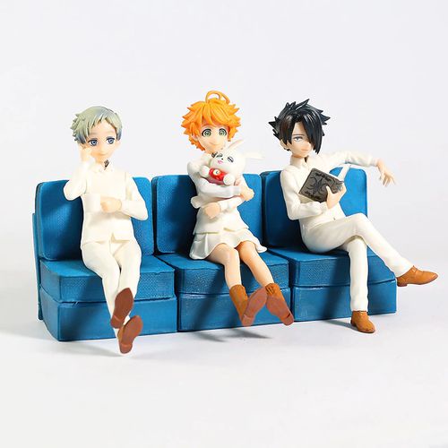Mô Hình Nhân Vật Emma Norman Ray Phim The Promised Neverland Bằng PVC
