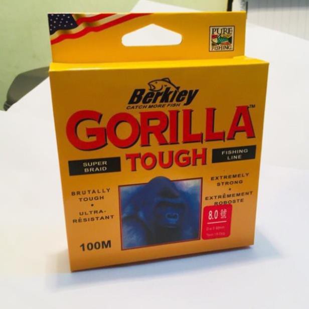 Cước câu cá GORILLA 100m siêu bền - siêu rẻ