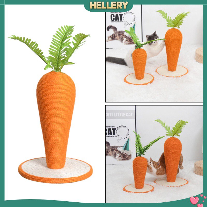 [HelleryVN] Đồ Chơi Dây Thừng Cào Cà Rốt / Mèo Cưng Cào Móng DIY