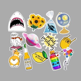 Sticker set 53 CHILL mùa hè chống thấm Graffiti