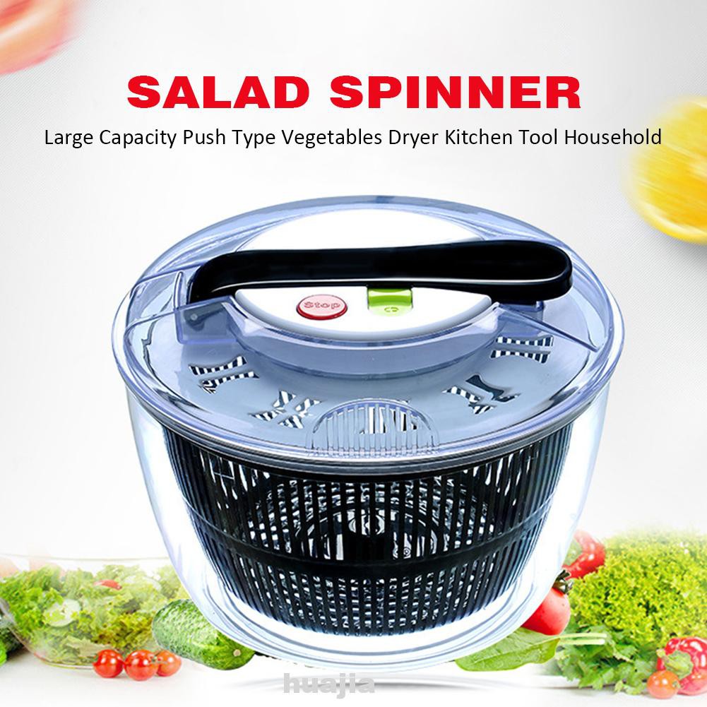 SPINNER Dụng Cụ Hỗ Trợ Làm Salad Nhanh Chóng Chống Trượt Bằng Nhựa Pp