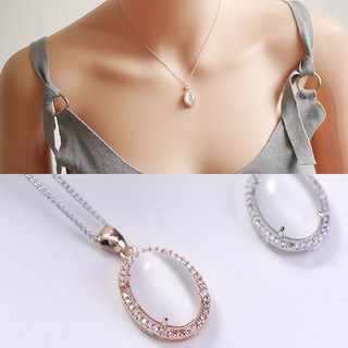 Dây chuyền vòng cổ mặt đá - LD002 + D345