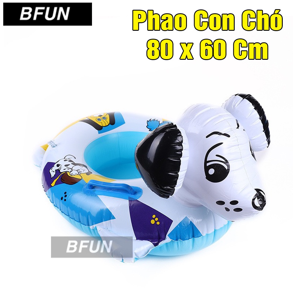 Phao Bơi Cho Bé HÌNH THÚ Đáng Yêu [ LOẠI LỚN ] - Phao Bơi Xỏ Chân Chống Lật Cho Bé Trai Và Gái BFUN