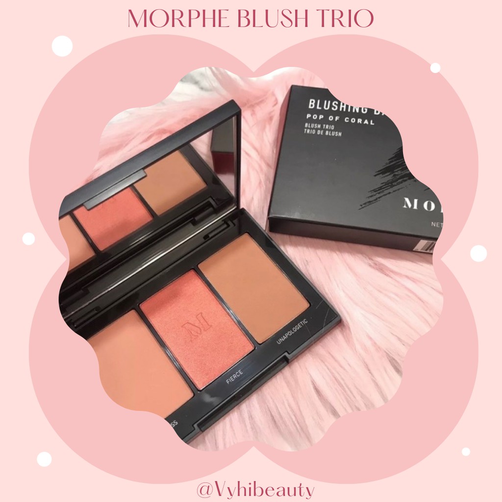 Phấn má Morphe Blushing Babes 3 trong 1