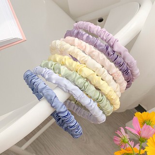 Cài tóc vải satin phong cách retro cho nữ