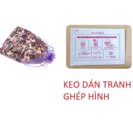 Tranh ghép hình 1000 mảnh gỗ kèm keo dán KT 75x50cm, tranh xếp hình 1000 miếng,Jigsaw Puzzle 1000 pcs,Tranh ghép hình gỗ