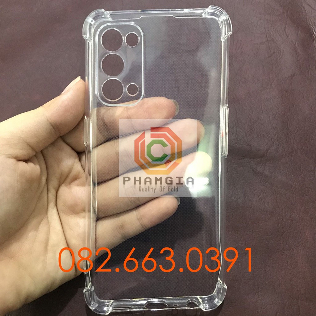Ốp lưng Oppo Reno 5 4G / 5G chống sốc bảo vệ cam siêu bền