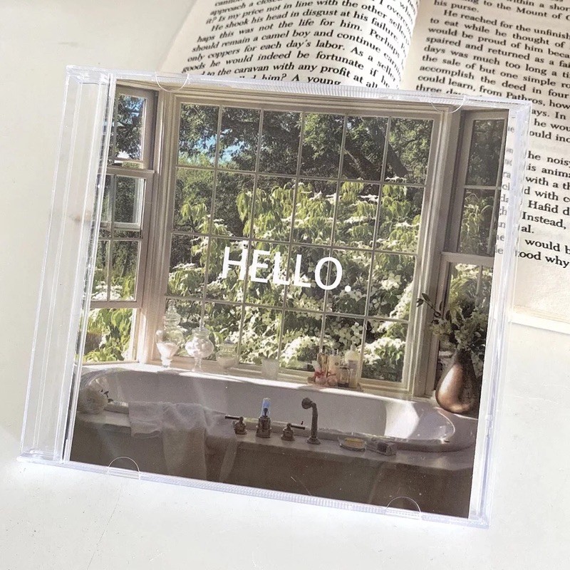 Case CD vintage trang trí