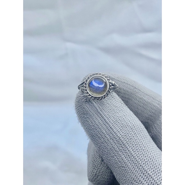 Nhẫn bạc đá Labradorite - Nhẫn bạc 950 May Jewelry