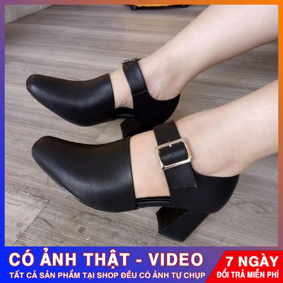 [ẢNH THẬT - FREE SHIP] Giày BOOT nữ cao cấp ROSATA RO224 đế vuông cao 6p - HÀNG VIỆT NAM - BKSTORE