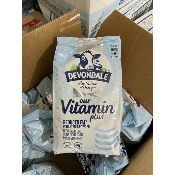 Sữa Devondale vitamin plus Úc gói 1kg