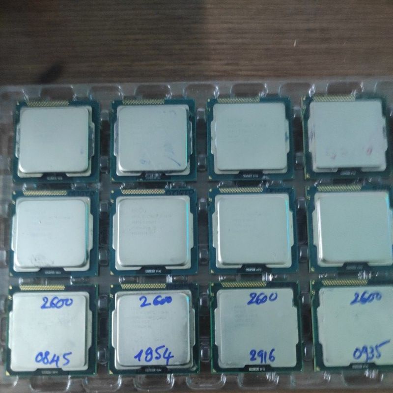 Cpu Intel Core I3 2120/ 3220/ 3240, i5 2400/ 3470 Socket 1155 Bảo Hành 1 Đổi 1