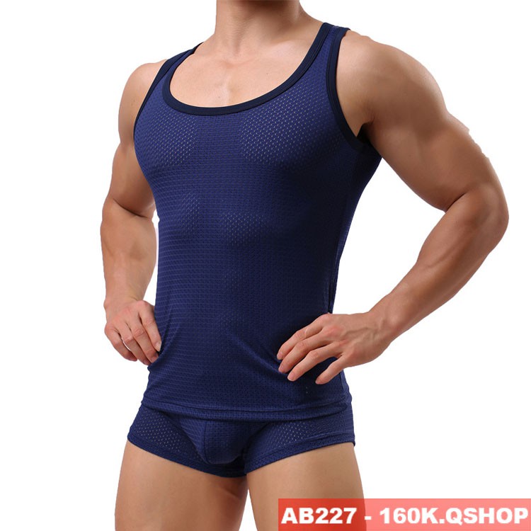 [SALE] ÁO 3 LỖ LƯỚI LỖ THOÁNG MÁT AB227