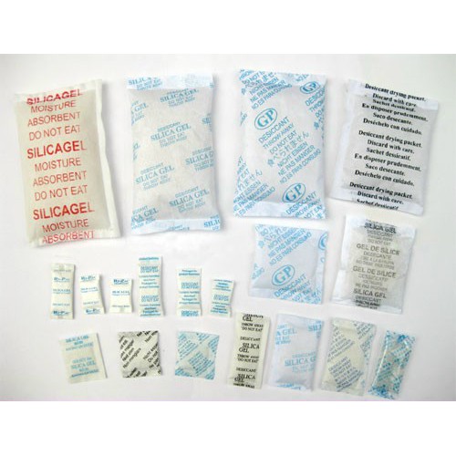 [Silicagel] Cân Ký 1Kg Gói Hút Ẩm loại 1/2/3/5/10/20/50/100/200/500/1000g Silica Gel - Hạt chống ẩm mốc, khử mùi