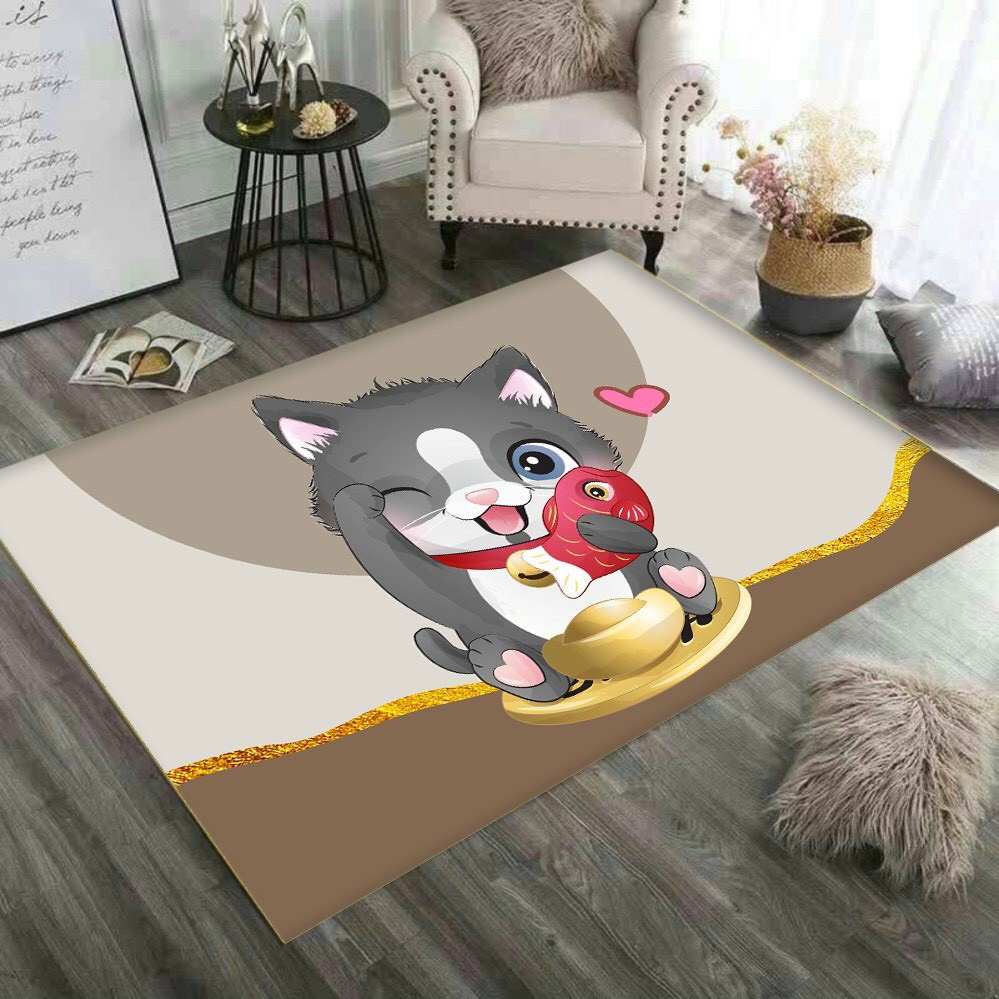 Thảm trải phòng khách, thảm trải sàn Bali loại to 2mx3m hàng nhập