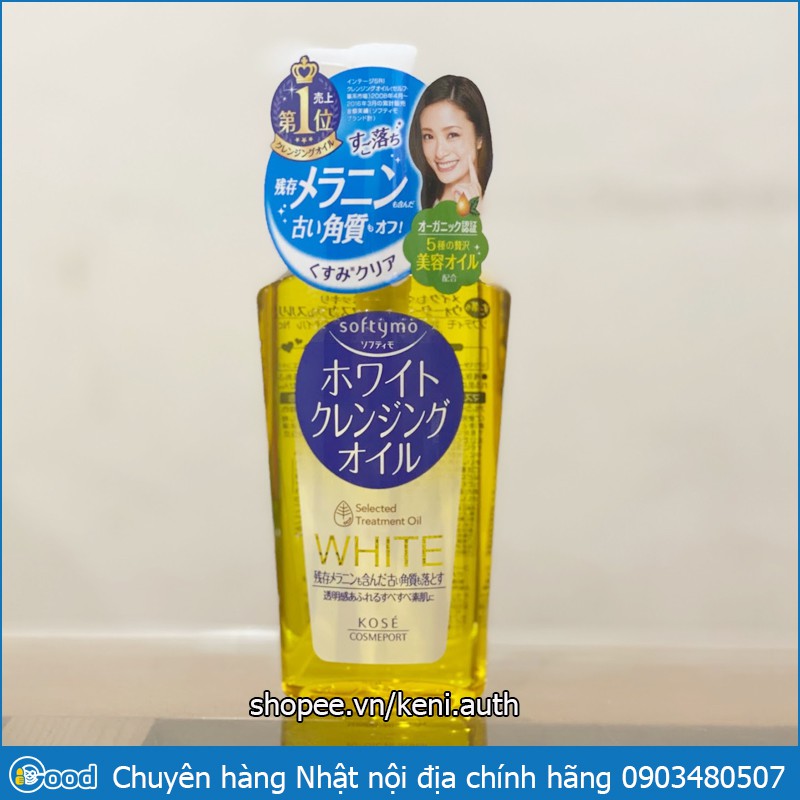 Dầu tẩy trang Kose Softymo Cleangsing Oil 230ml Nhật Bản