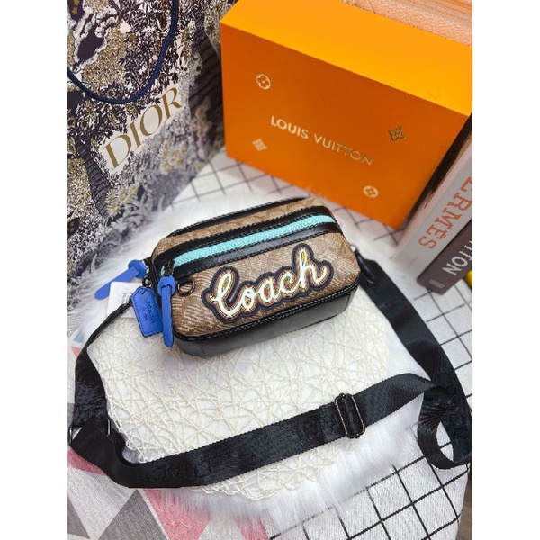 TÚI COACH HỌA TIẾT SUPER SZ 22