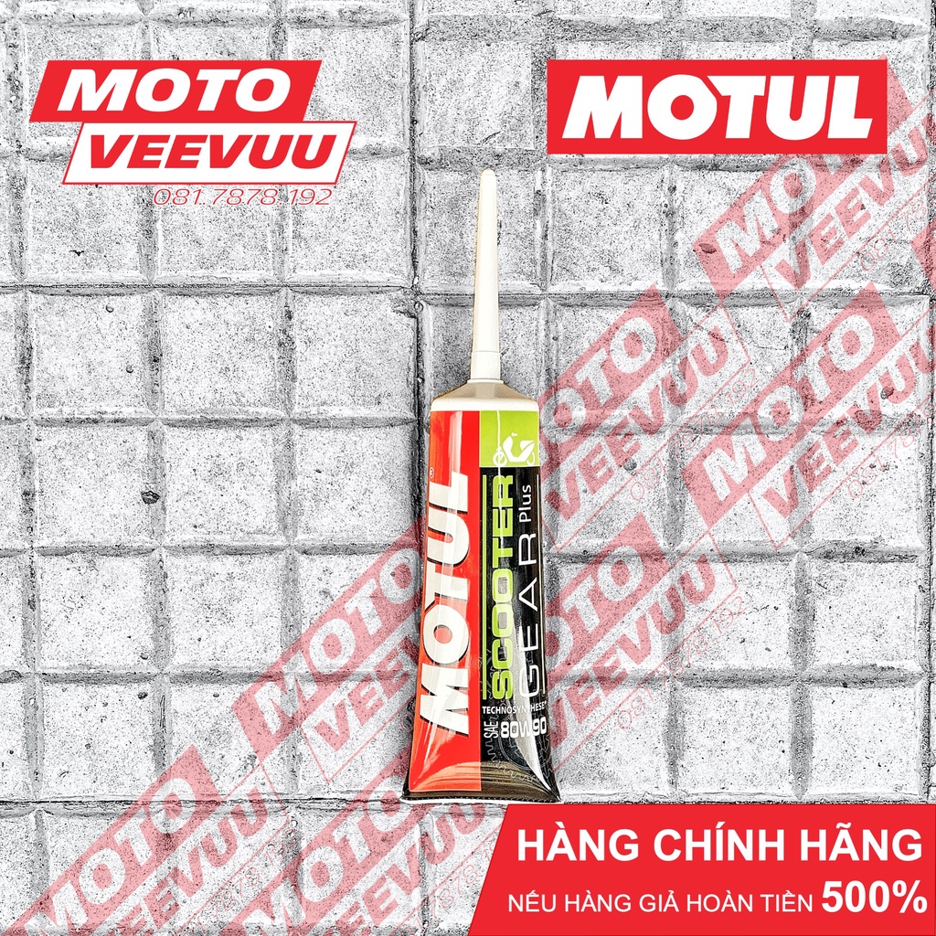 Dầu nhớt hộp số nhớt láp Motul Scooter Gear Plus 80W90 120ml