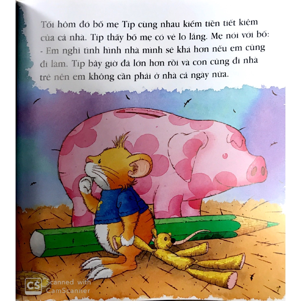 Sách - Chuột Típ Không Muốn Mẹ Đi Làm (Tái Bản 2019)