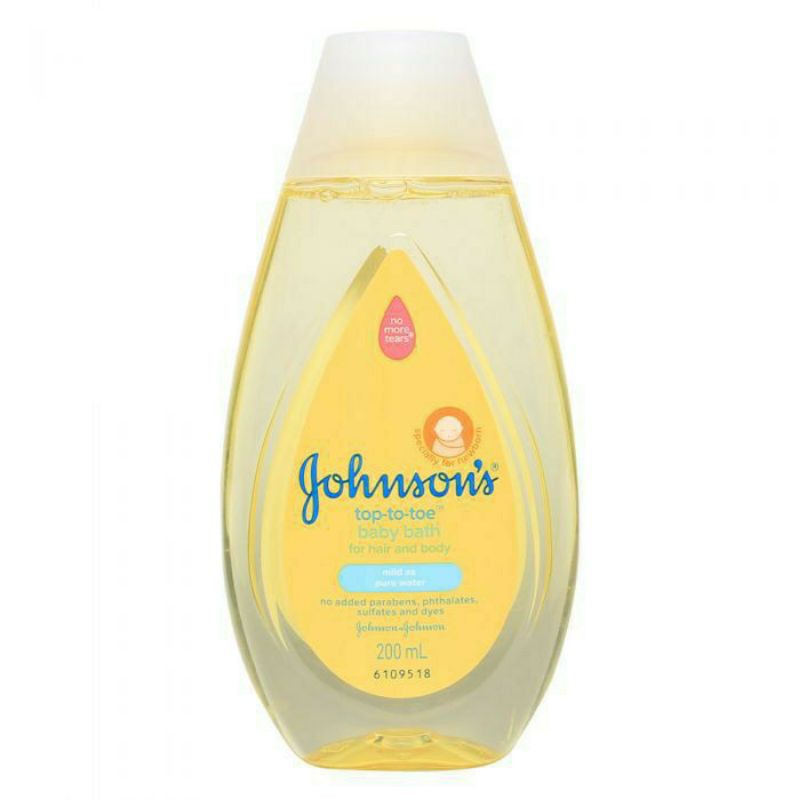 Sữa Tắm Gội Toàn Thân Cho Bé Johnson's Baby 200ml Hàng Thái