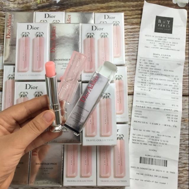 Son dưỡng Dior Addict Lip Glow 04,01,012,015,07,33,08,25