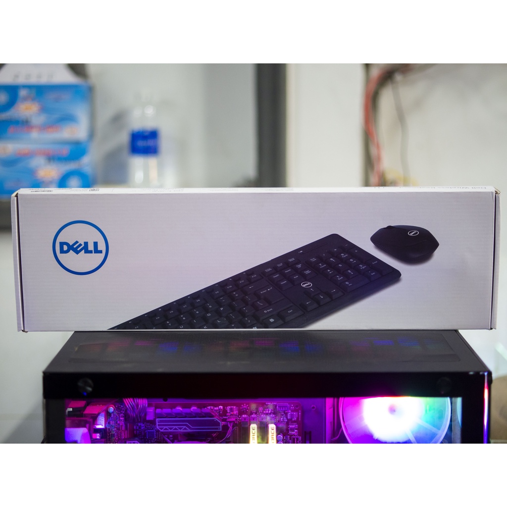 COMBO BÀN PHÍM CHUỘT KHÔNG DÂY DELL (Wireless)